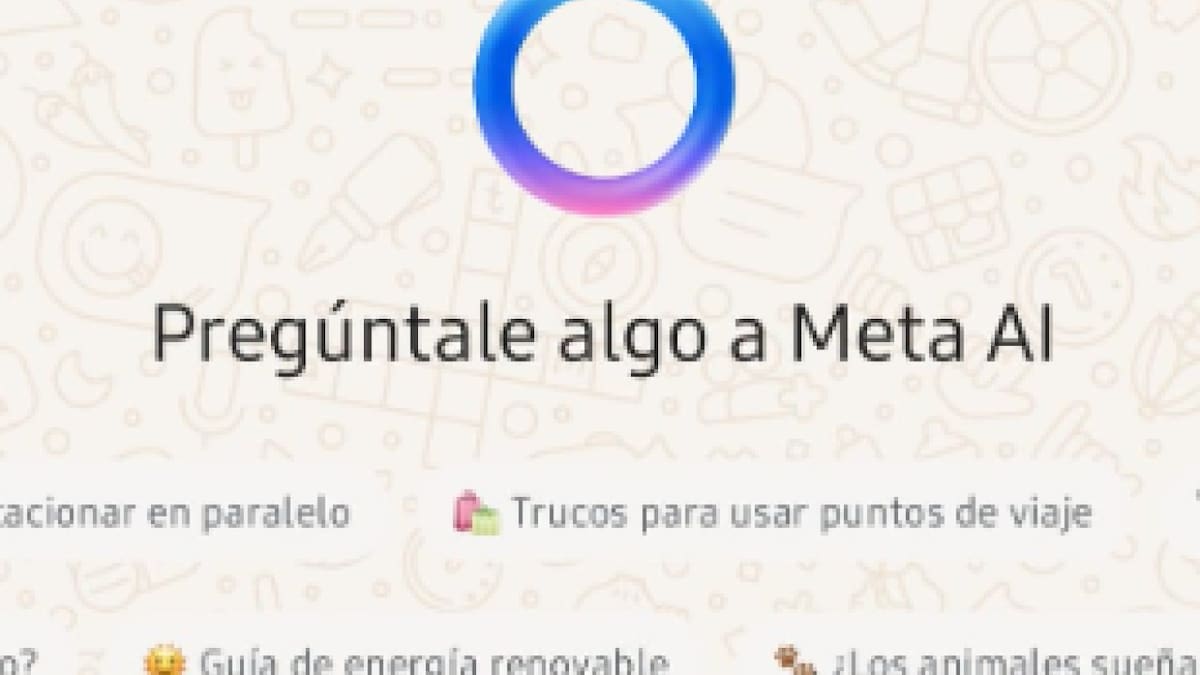 Chatbot de Meta AI. Foto: Captura de pantalla.