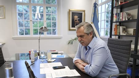 Alberto Fernández, presidente de Argentina, Quinta de Olivos, NA