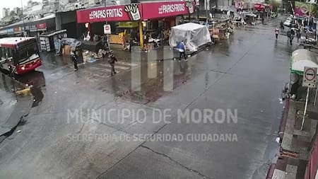 Robo de colectivo, NA, cámara de seguridad