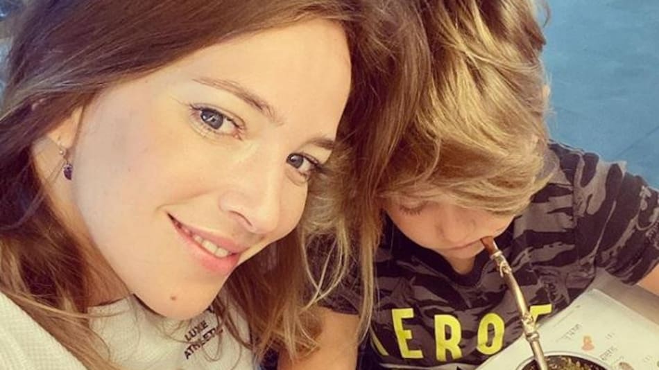Luisana Lopilato junto a Noah
