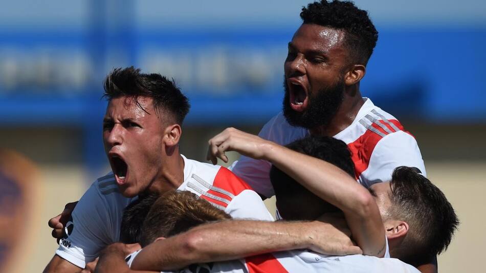 River ganó el superclásivo en Reserva, Foto Prensa River