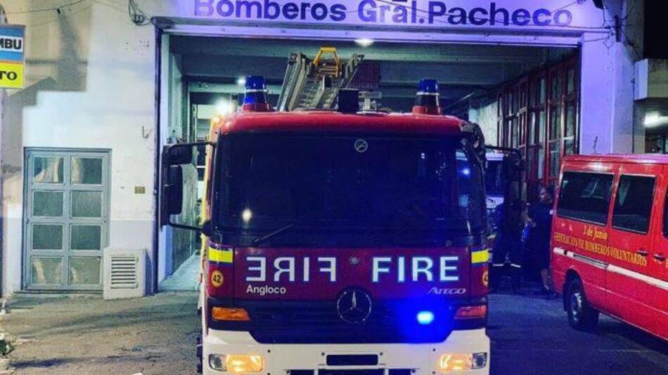 Bomberos de General Pacheco con coronavirus