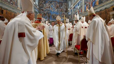 León XIV. Foto: Vaticano/Francesco Sforza.