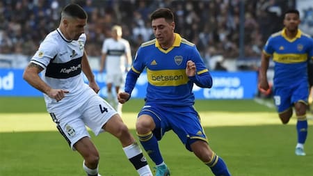 Boca Juniors vs. Gimnasia y Esgrima La Plata. Foto: NA.