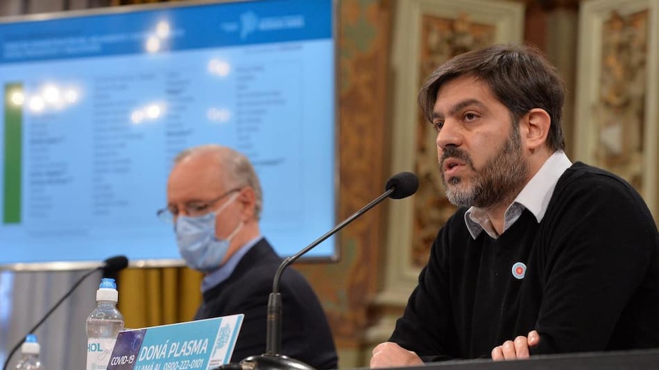 Ministerio de Salud bonaerense, Gollan y Blanco, Agencia NA