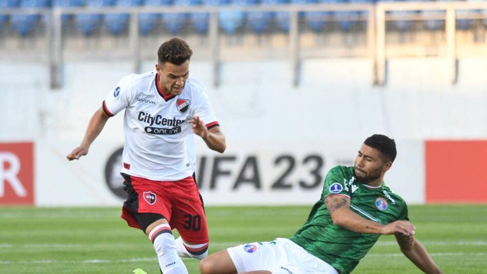 Copa Sudamericana, Audax Italiano vs. Newells. Foto: @Newells.