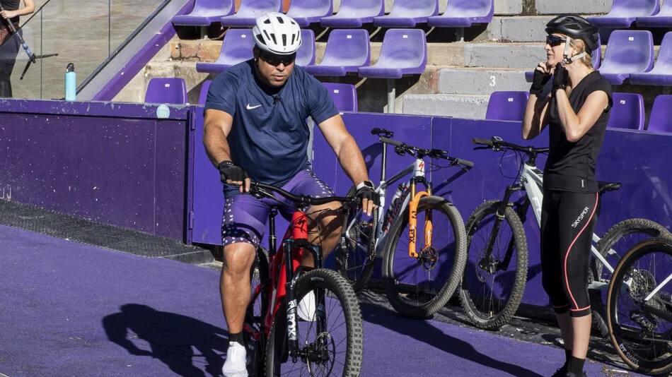 Ronaldo, Camino de Santiago, Foto EFE