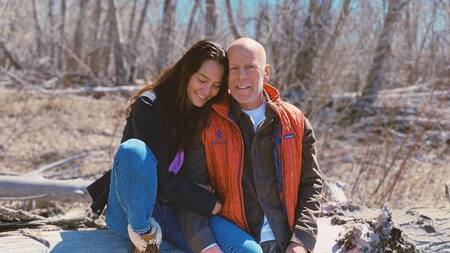 Bruce Willis y su esposa Emma Heming. Foto: Instagram @emmahemingwillis.
