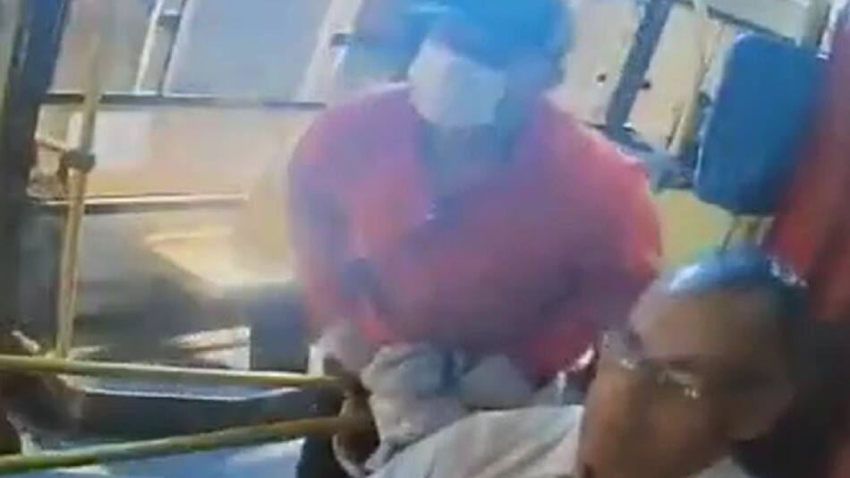 Minutos antes de ser asesinado. Foto: captura video.