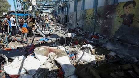 Ataques de Israel a zonas humanitarias de Gaza. Foto: Reuters.