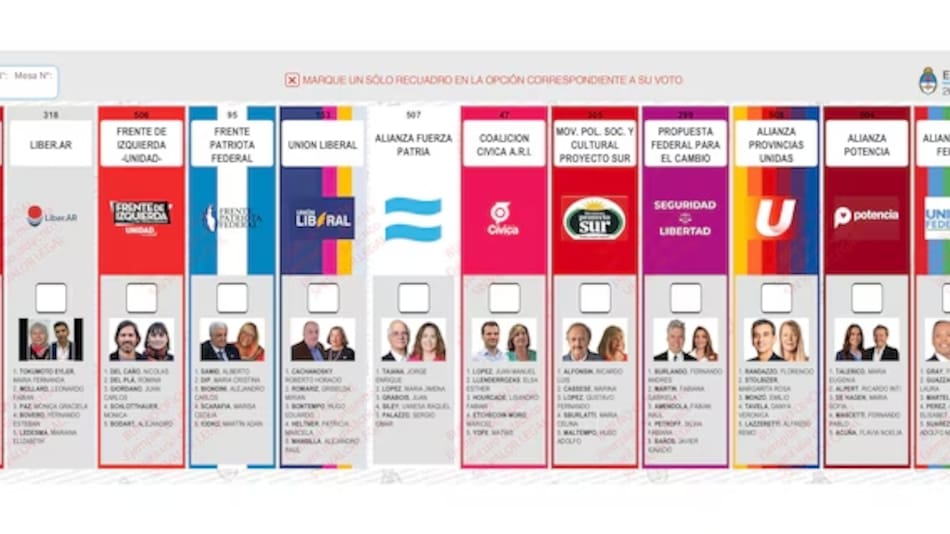 El debut de la Boleta Única en Papel en las elecciones nacionales de 2025 generó opiniones divididas entre oficialismo y oposición