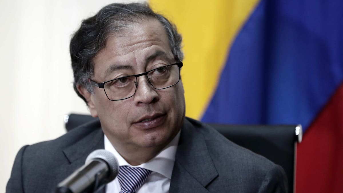 Gustavo Petro, presidente de Colombia. Foto: EFE.