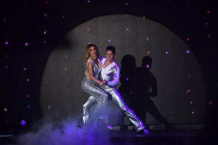 Charlotte Caniggia en el Súper Bailando 2019 (Prensa)