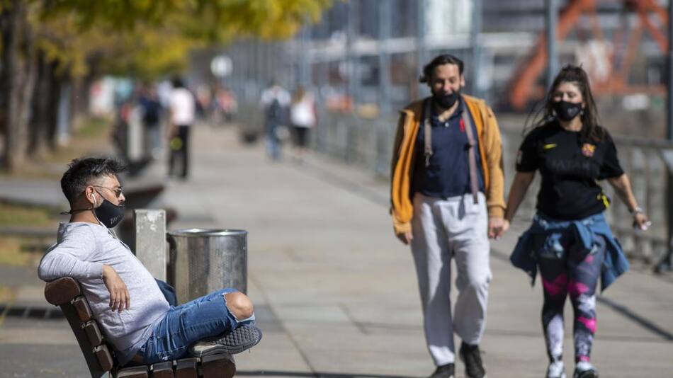 Calles de la Ciudad de Buenos Aires, coronavirus en la Argentina, pandemia de Covid, NA