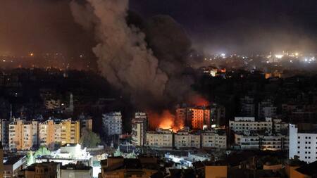Destrucción en el Líbano. Foto: Reuters.