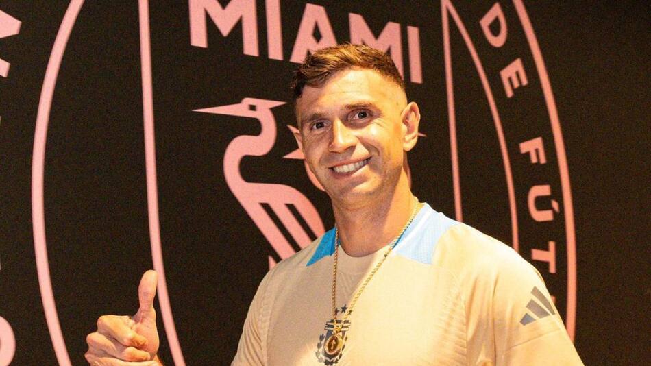 Dibu Martínez en la Selección Argentina. Foto: Instagram Emi_martinez26.