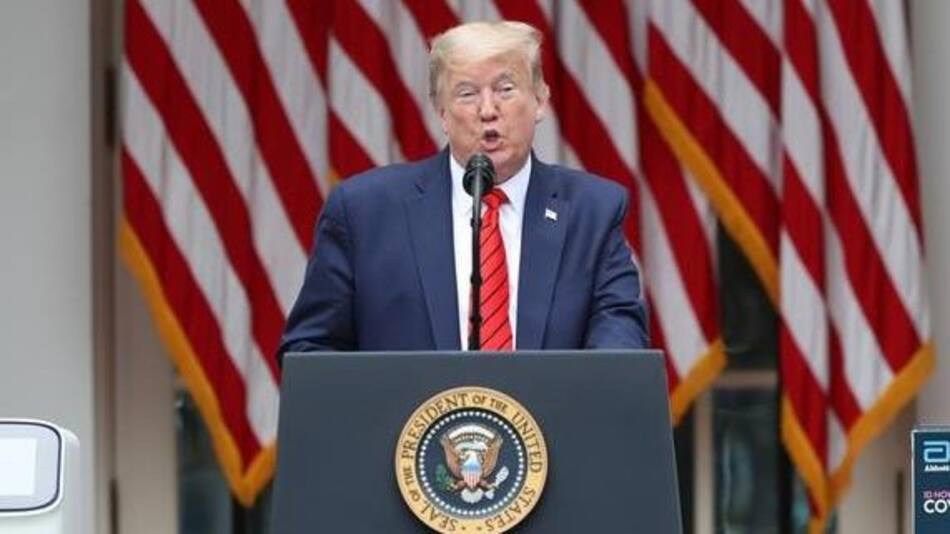 Trump, coronavirus en Estados Unidos