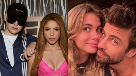 Bizarrap y Shakira, juntos contra Gerard Piqué y Clara Chía.