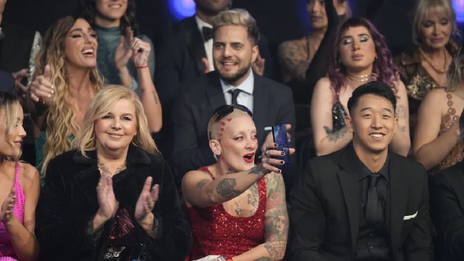 Furia en la final de Gran Hermano. Foto: NA.