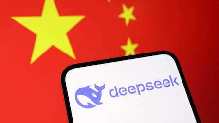 DeepSeek, la empresa china de inteligencia artificial. Foto: Reuters /Dado Ruvic / Ilustración.