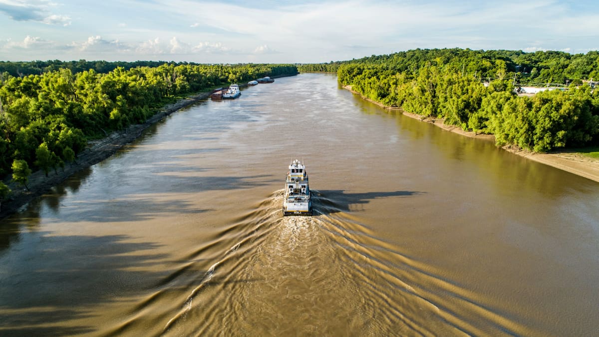 El importante río que representa un actor clave para el comercio mundial. Foto: Unsplash.