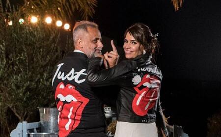 Jorge Rial y Romina Pereiro, casamiento
