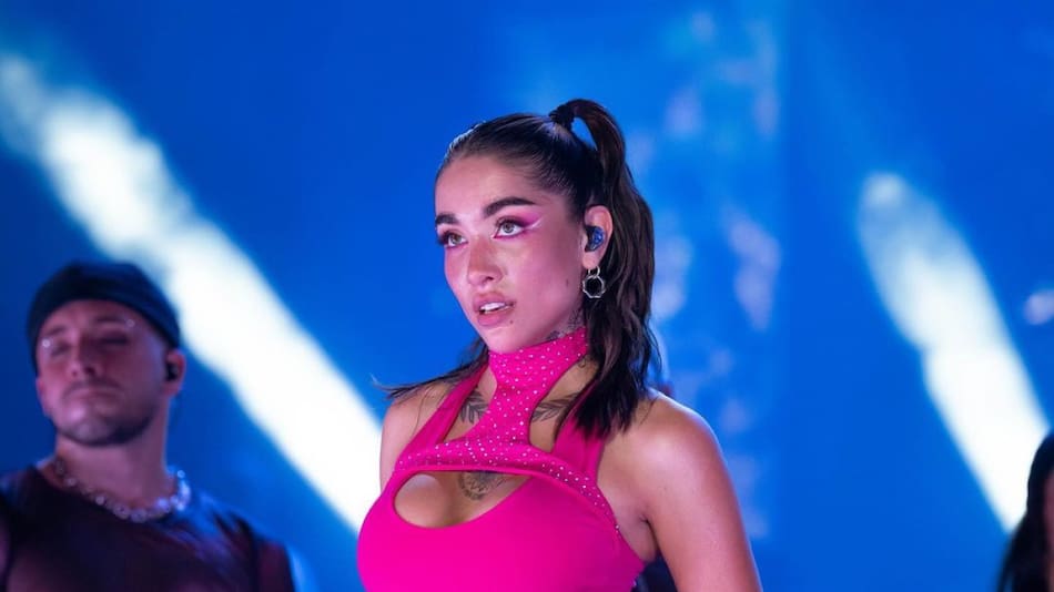 María Becerra reapareció en redes sociales. Foto Instagram.