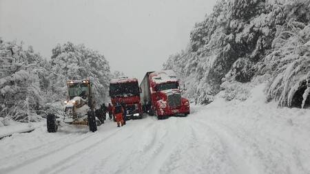 Ruta de los Siete Lagos tras choque