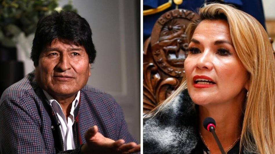 Evo Morales y Áñez, Bolivia