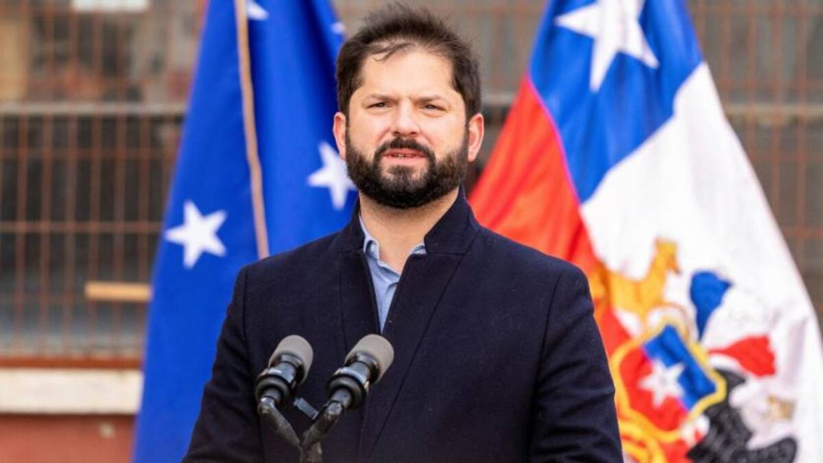 Gabriel Boric, presidente de Chile. Foto: NA.