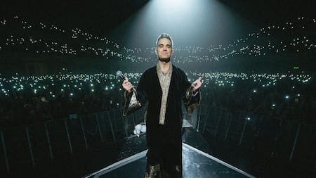Robbie Williams. Foto: Instagram @robbiewilliams.