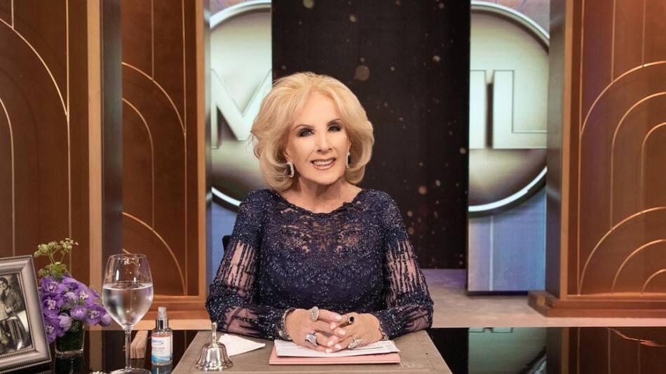 Mirtha Legrand. Foto: Instagram @mirthalegrand.