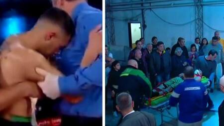 Descompensación de boxeador, Hugo Santillán