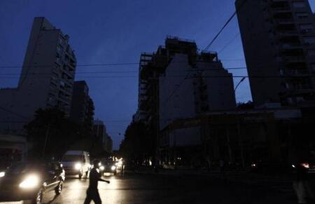 Apagón en todo el país - Corte de luz