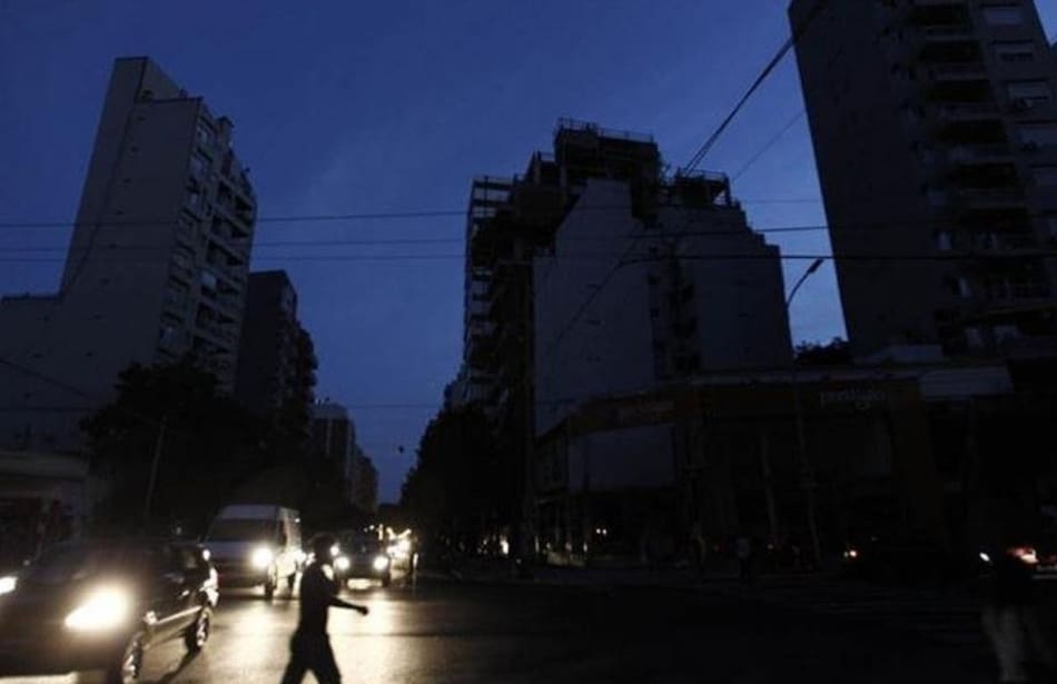Apagón en todo el país - Corte de luz