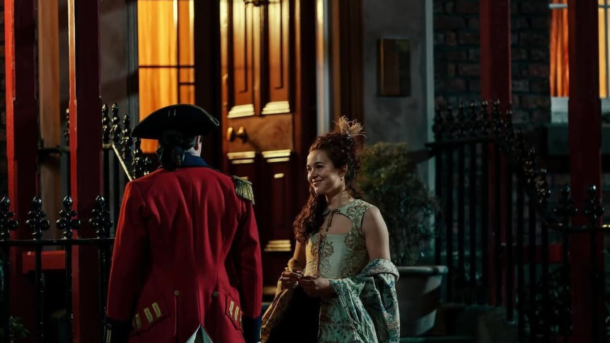 William y Jane Pocock, conocida como "Arabella". Foto: Starz