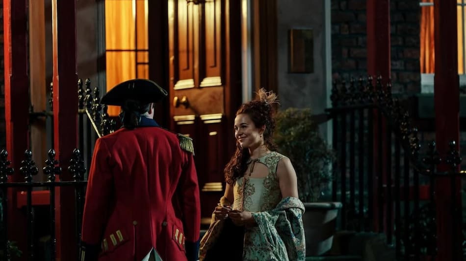 William y Jane Pocock, conocida como "Arabella". Foto: Starz