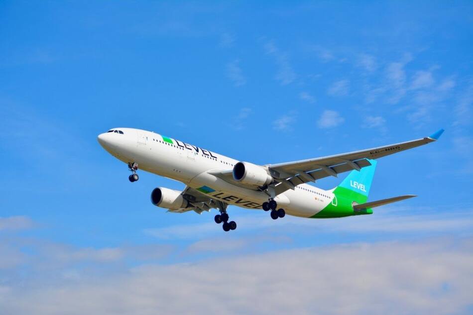 Vuelo de la Aerolínea Level. Foto: Instagram @flywithlevel.