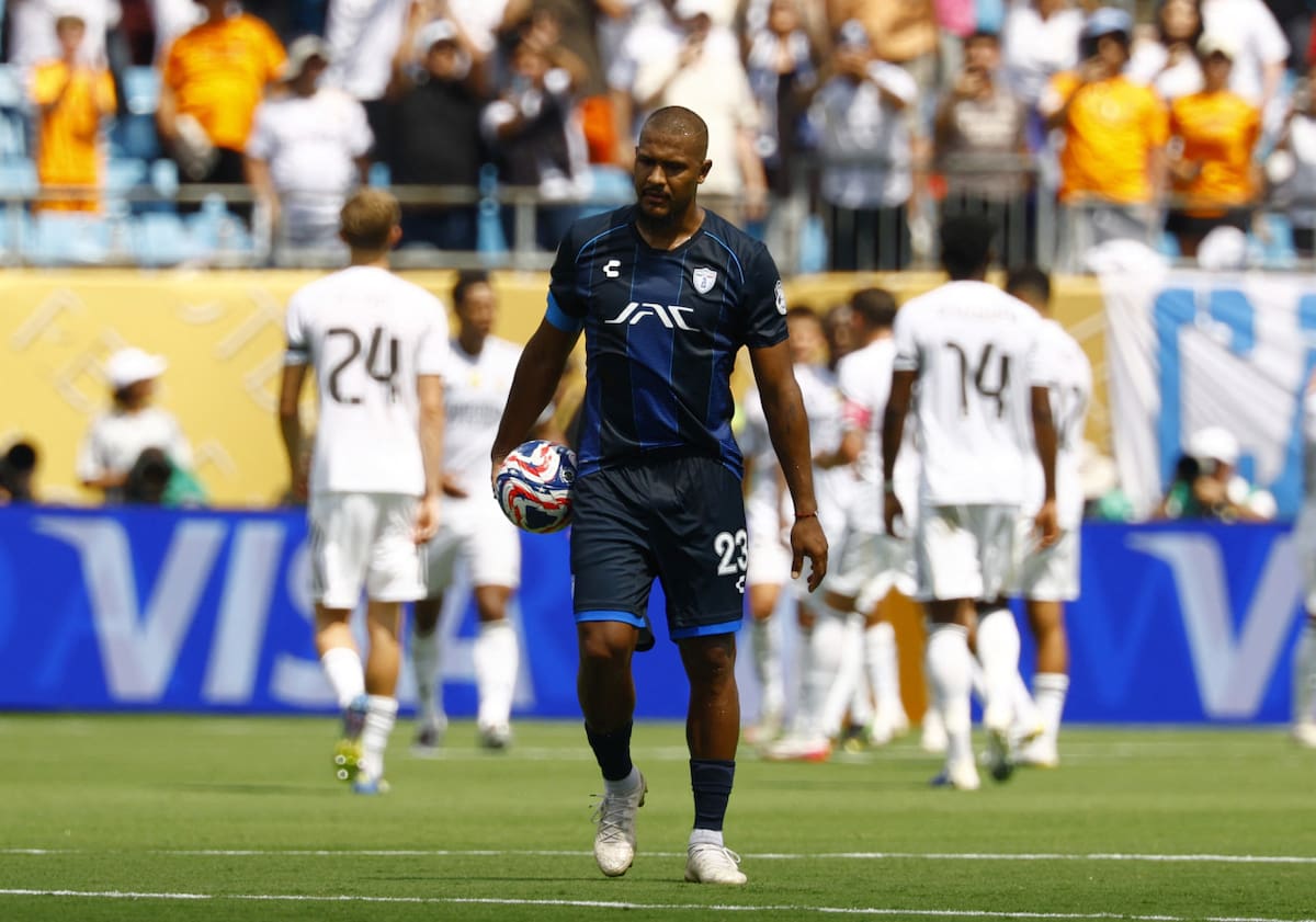 Real Madrid vs Pachuca en el Mundial de Clubes. Foto: Reuters/Susana Vera
