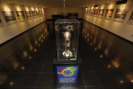 Trofeo del Mundial de Clubes del 2000. Foto: Corinthians/José Manoel Idalgo