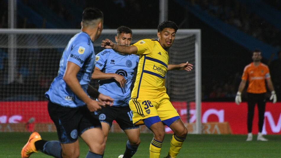Boca vs Belgrano. Foto: Télam