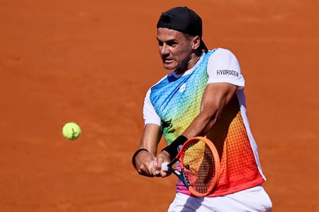 Federico Coria en el Argentina Open. Foto: EFE.
