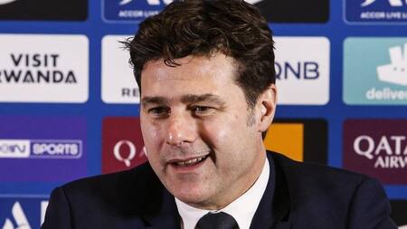 Mauricio Pochettino, técnico del PSG, NA