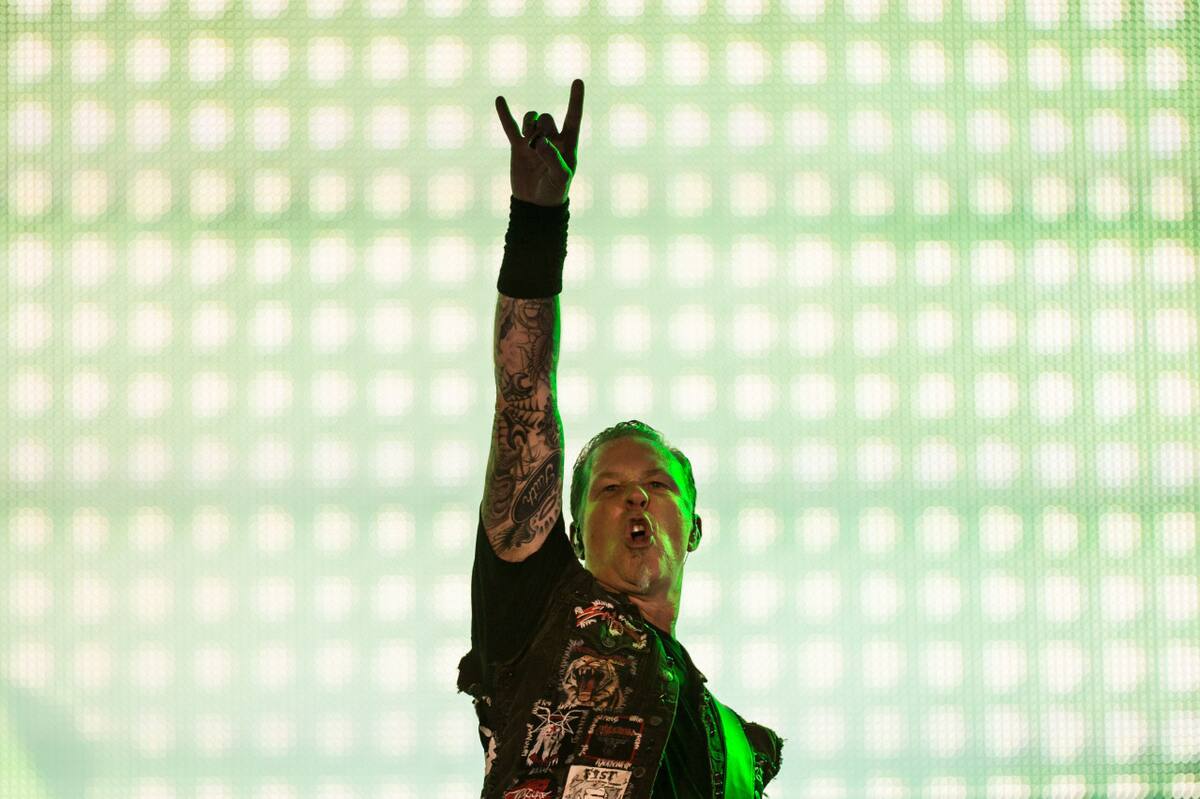 James Hetfield. Foto: NA.