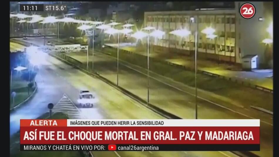 Choque fatal - General Paz video