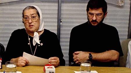 Sergio Schoklender y Hebe de Bonafini