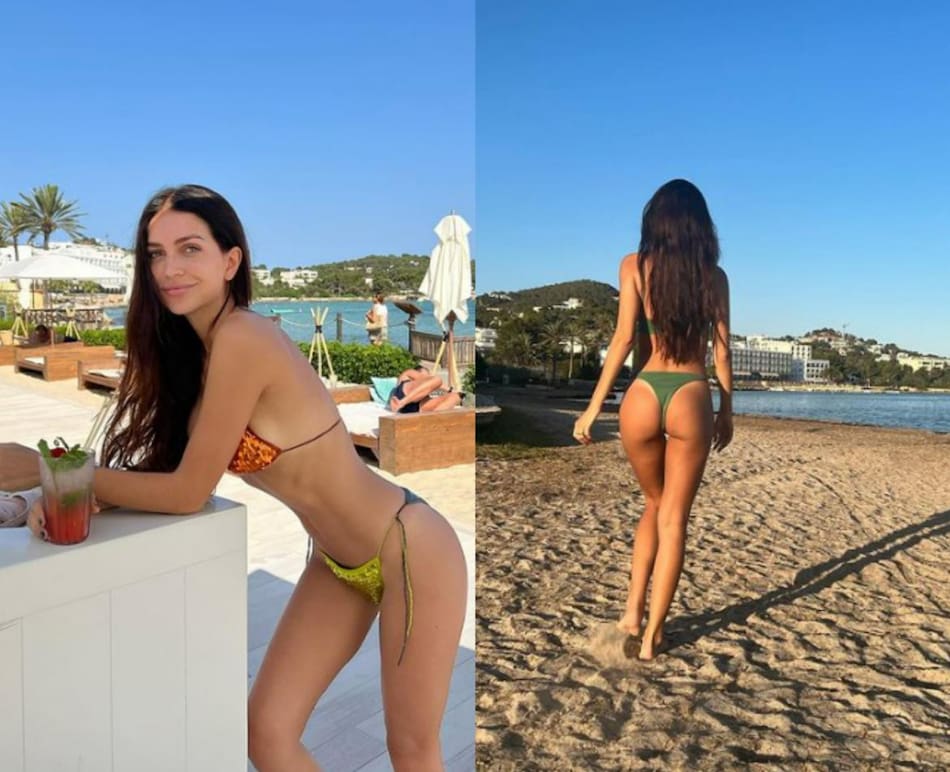 Zaira luciendose en Ibiza. Foto: instagram/zaira.nara