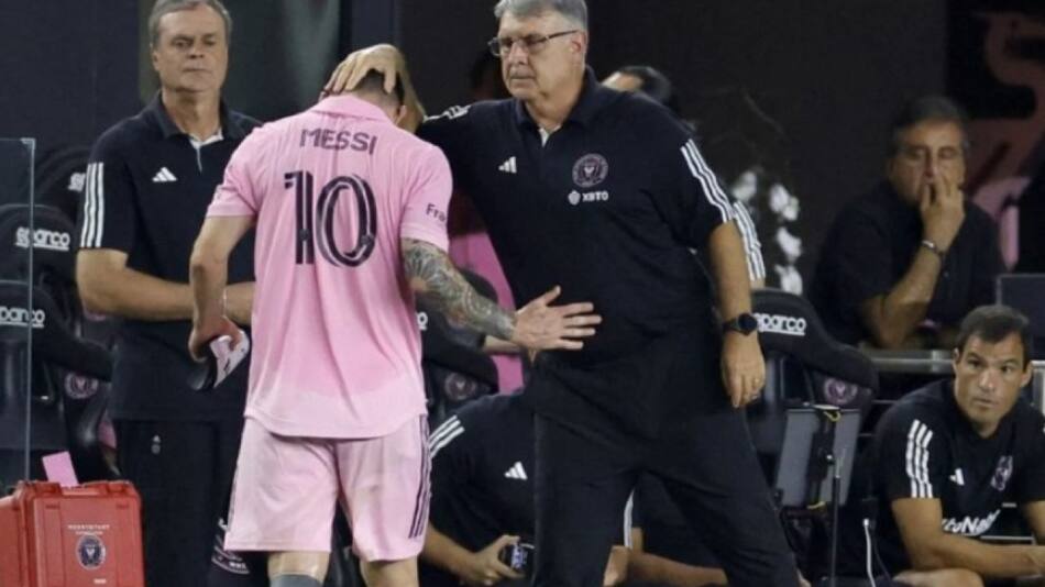 Lionel Messi y Gerardo Martino. Foto: NA