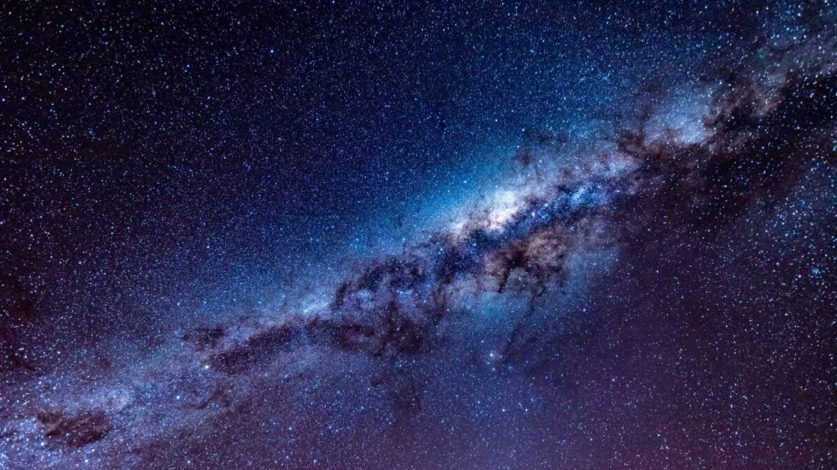 Espacio, vía láctea. Foto: Unsplash.