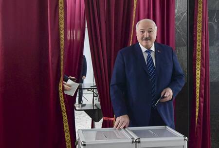 Aleksander Lukashenko, presidente de Bielorrusia. Foto: EFE.